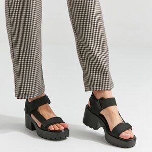 Black Vagabond Dioon platform sandals (Size 39)